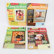 Lot Of 4 Creating Keepsakes Scrapbook Magazine March Oct Nov Dec 2006