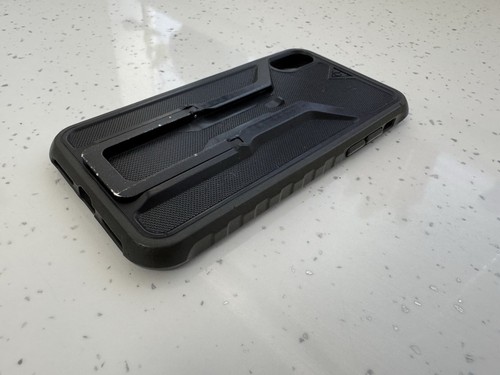 Topeak RideCase For iPhone X/Xs Mountain Bike Phone Case With Flip Stand Black - Picture 10 of 17