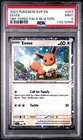 Pokemon - SVP EN-SV Black Star Promo Eevee Obsidian Flames 43 2023 PSA 9