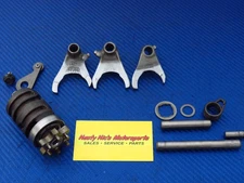 1988 Yamaha YZ250 OEM SHIFT FORKS fork shafts rods barrel star cam set GOOD