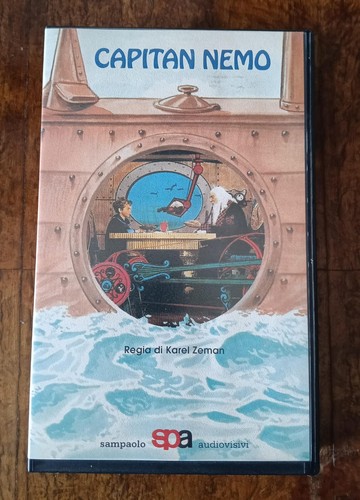 VHS Capitan Nemo Karel Zeman Film 1966 - Sampaolo VHS Rara Fantascienza prezzo ebay