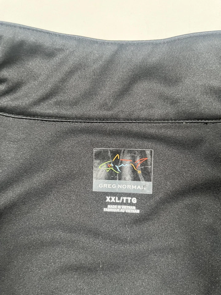 Greg Norman Wild Dunes Vest Mens 2XL Black Golf Softshell Full Zip Sleeveless - Image 3 of 4