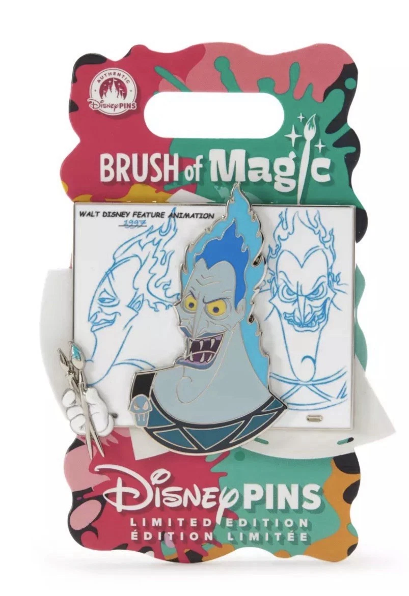 Disney Brush of Magic HADES Limited Edition Pin LE 3750 CONFIRMED