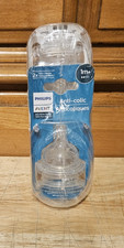 4 Phillips Avent Anti-Colic Flow 2 Nipple 1m -Brand New 2 Packs