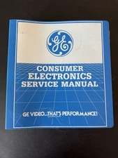 GE Consumer Electronics Service Manual - GE Video Instructions & Diagrams