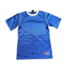Vintage Nike Jersey Kids XL Blue Short Sleeve Soccer Shirt Nike Team RN 56323