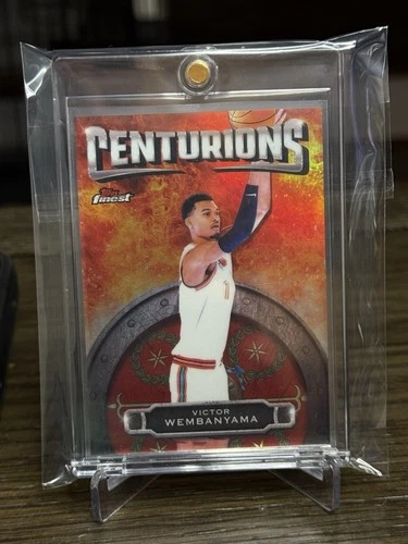 2024/25 Topps Finest Victor Wembanyama Centurions SSP Case Hit