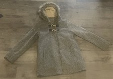 Charcoal Heather Gray Grey Old Navy Coat Size XXL 16 Girls Coat Used Good Cond