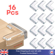 Rubber Furniture Corner Edge Table Cushion Guard Protector Baby Safety Clear