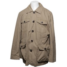 s.Oliver, Safarijacke, Herren, Größe: XXL, Beige, Baumwolle/Polyamid #Q8h