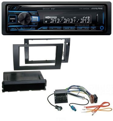 Alpine USB Bluetooth DAB MP3 Autoradio für Audi A4 01-08 B6 B7 Symphony Quadlock