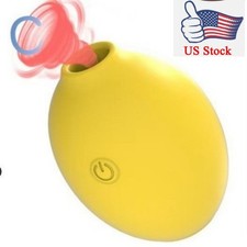 Lemon Sucking Suck Toy Vibrator Vacuum Clitoris Stimulator Female Oral Women US