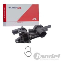 Bogap ThermostatgehÄUse MIT Sensor Passend FüR Audi A1 A3 Seat Altea Cordoba