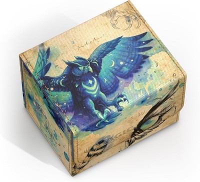 Maha Its Feathers Night Ultimate Guard Sidewinder 100+ Xenoskin MTG Bloomburrow