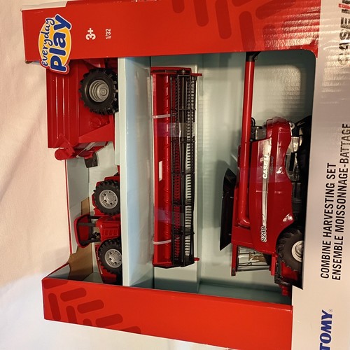 Everyday Play Tomy Combine Harvester Set For Kids Red Never Opened