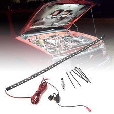 Waterproof 12v Led Under Hood Light Kit - 30 Leds Car Work Light Strip Auto On Waterproof 12v Led Under Hood Light Kit - 30 Leds Car Work Light Strip Auto On