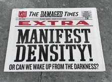 Shepard Fairey The Damaged Times Newspaper Art Print Promo Obey Giant