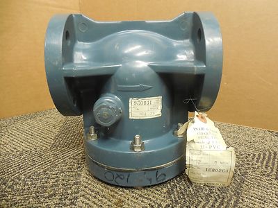 ASAHI AV 1080263 PVC SWING GATE CHECK VALVE SC TYPE 4 BOLT FLANGE 40 1-1/2'' NEW