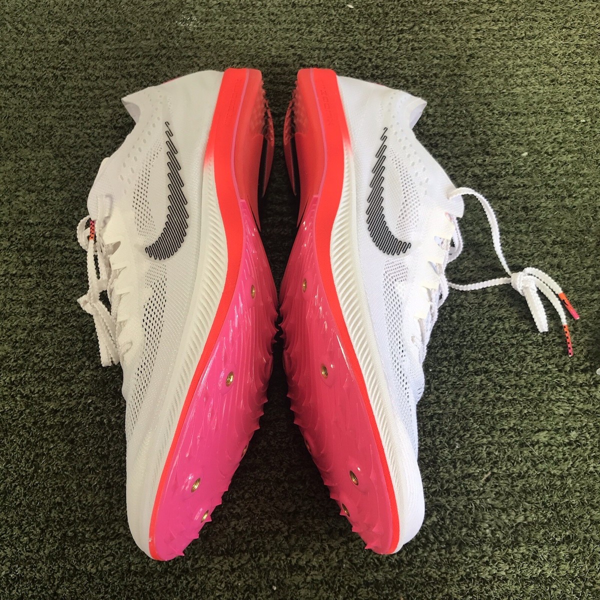 Nike ZoomX Dragonfly Spikes Rawdacious White Men\'s 15 DJ5255-100 NIKE ZOOMX DRAGON FLY RAWDACIOUS TRACK CLEATS | Mercari main image 4
