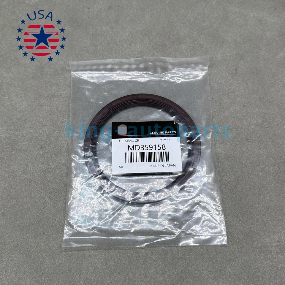 New NEW REAR MAIN CRANKSHAFT SEAL FOR MITSUBISHI MD359158 US Foto 4 de 4