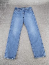 Levis Wedgie Jeans Womens 26 Light Wash Denim Button Fly