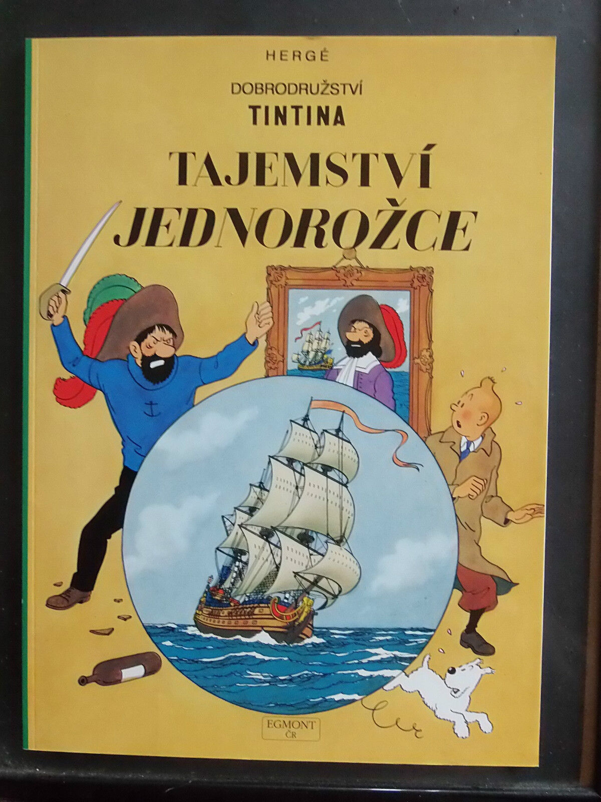 Tintin  -  Le secret de la licorne en tchèque éd. Egmont 1994 - RARISSIME TBE!! Tanie zapasy