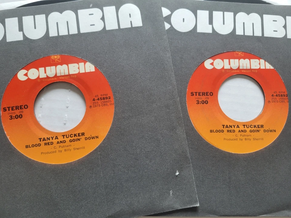 TANYA TUCKER Lot of 40 Delta Dawn Girls Like Me Just Another Love COUNTRY 7" 45s - Image 4 of 4