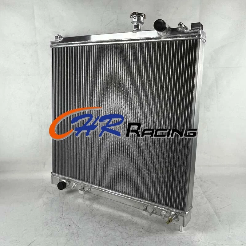 Radiador de aluminio + ventiladores para Nissan Titan/Infiniti QX56 2004-2010 VK56DE V8 5,6 L Foto 3 de 4