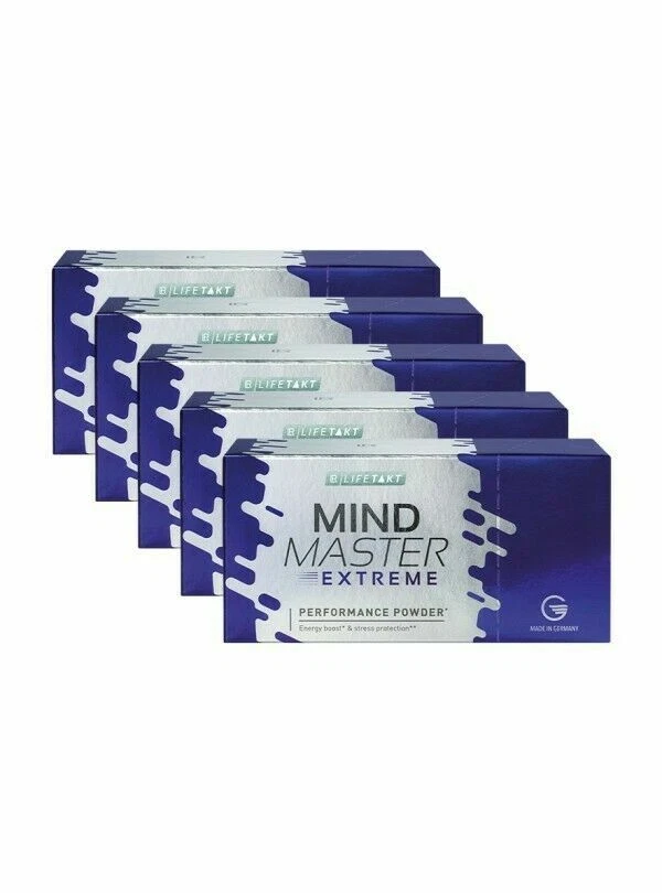 LR HEALTH & BEAUTY LR Mind Master Extreme Performance Powder, 5er Pack 5x 35g, Neu & OVP