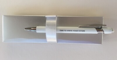 Time to Write Your Future Druckkugelschreiber weiß