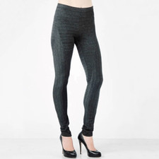 EUC Helmut Lang Gray Seamed Soft Leggings Sz Small