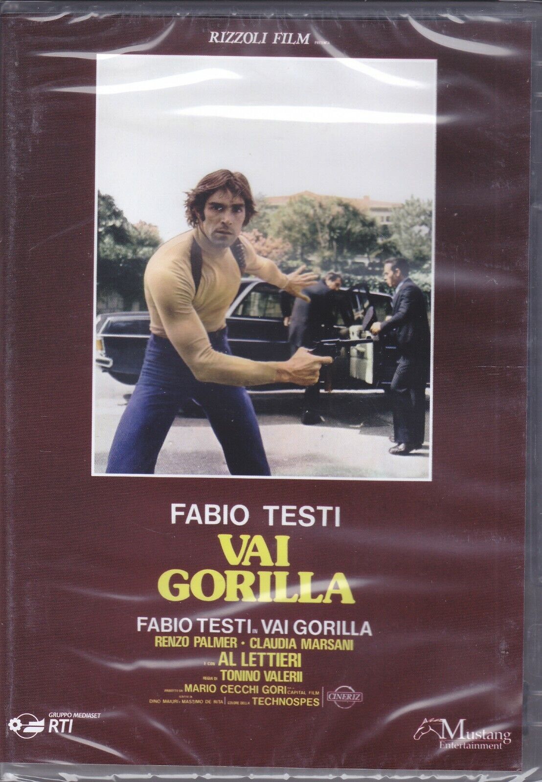Dvd VAI GORILLA con Fabio Testi nuovo 1975