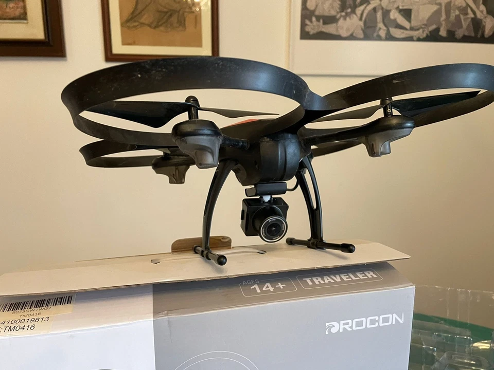 Drone Traveler / U818A Plus Quadrirotore RC autonomia volo 15 min (usato poco) - Immagine 2 di 4