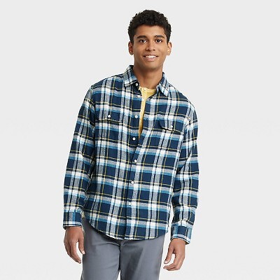 floor length flannel shirt