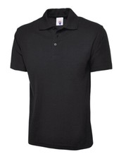 UNEEK Plain Unisex Polo Shirts UC101 Classic Poloshirts Casual Work Polo Size2XL