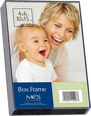 Caja Clara De 4X6 Pulgadas Para Marco De Pared O Mesa  Duradera Y Economica