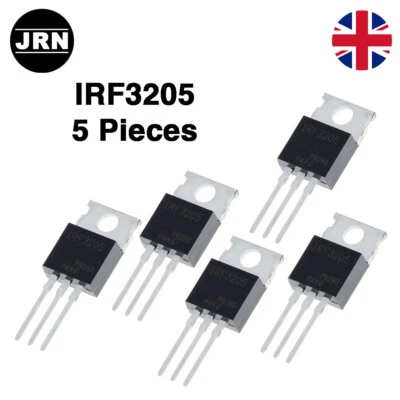 5 x IRF3205 IRF3205PBF MOSFET N-Channel 55V 98A TO-220 Transistor UK