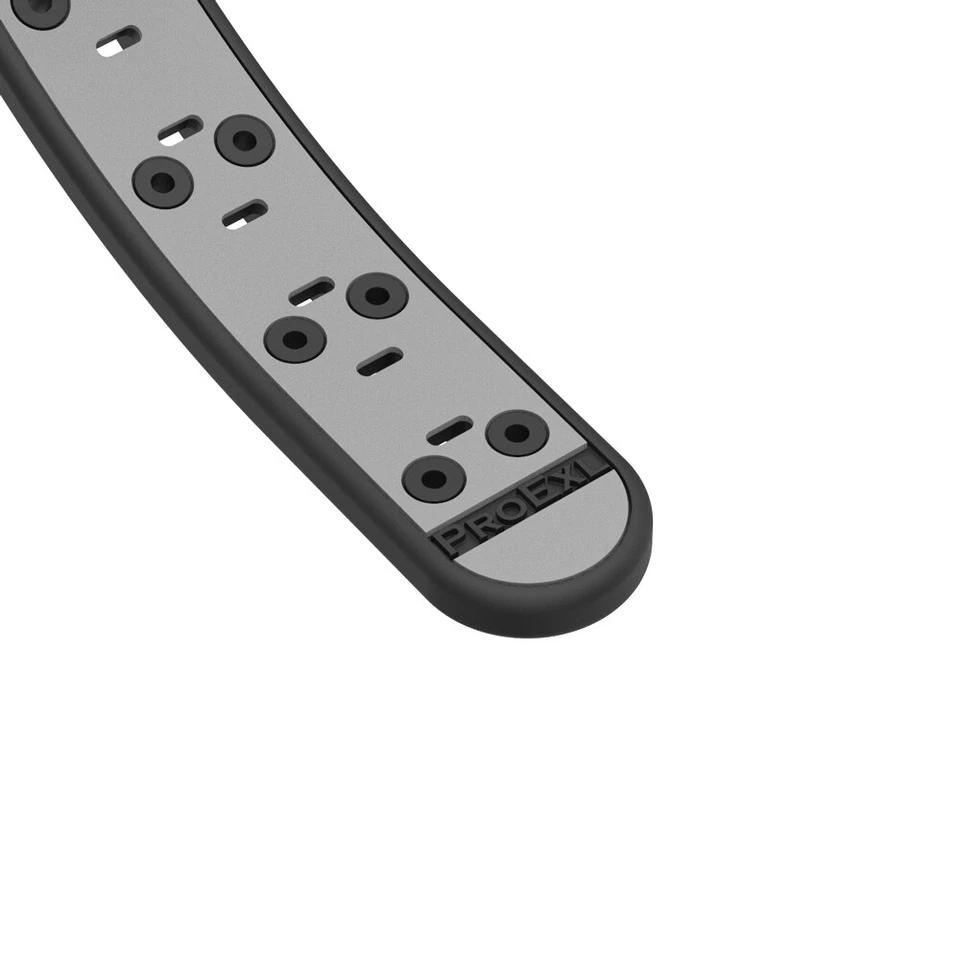 PULSERA MAGNÉTICA DEPORTIVA PROEXL 18K - IMPERMEABLE - CORREA TRANSPIRABLE - NEGRO-GRIS Foto 4 de 4