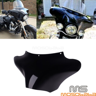 Black Batwing Fairing w/Mount Kit For Harley Suzuki Intruder 1400