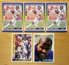 Anthony Carter Lot Of 5 Mixed Brand Minnesota Vikings NM-MT