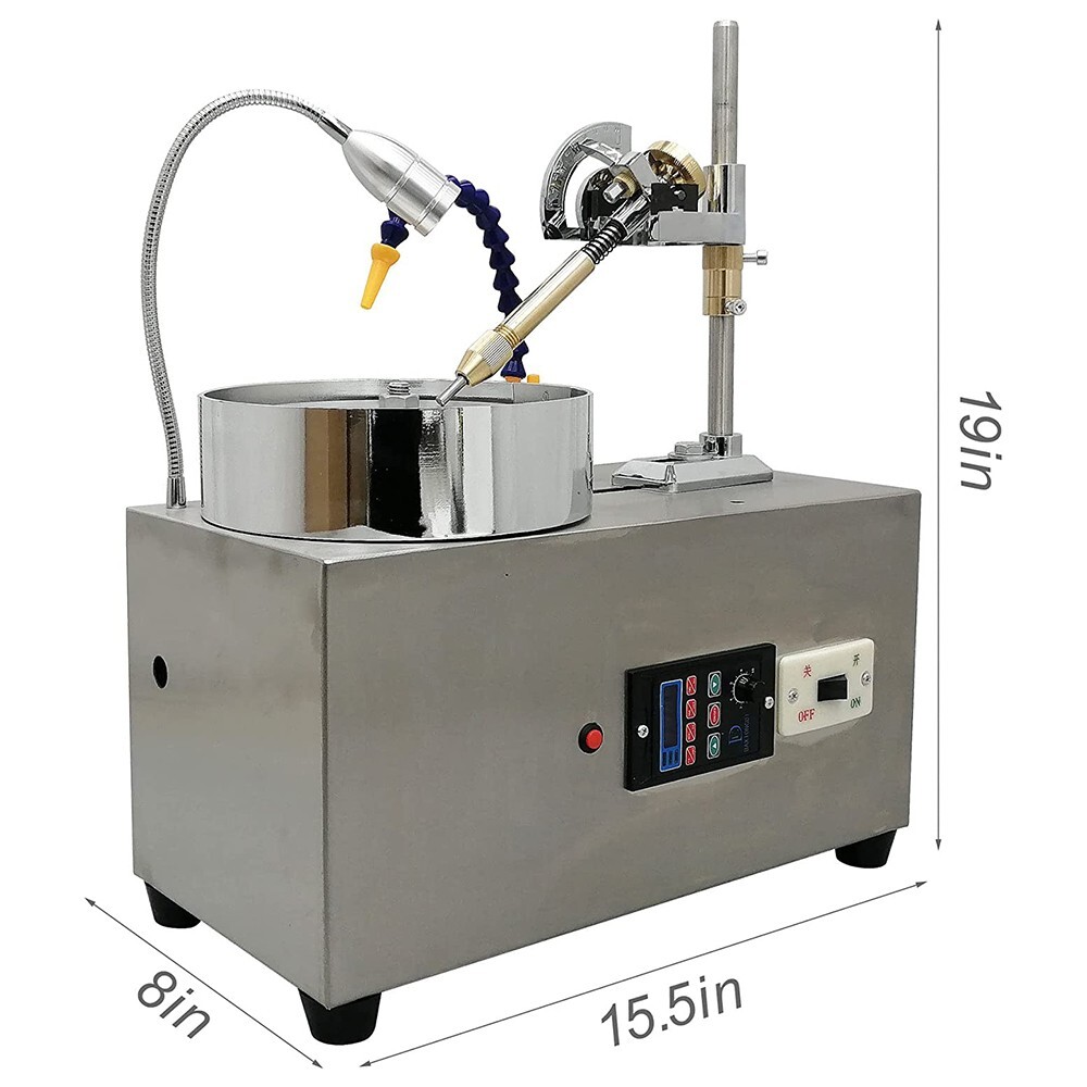 Gem Faceting Machine Jewelry Polisher Jade Flat Grinder Jewelry Angle Polisher