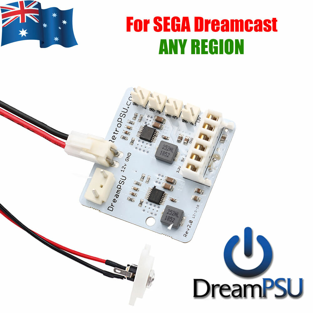 Alimentation 220V Pour Console Sega Dreamcast – Version EUR/PAL (Occasion)