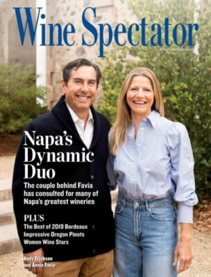 Wine Spectator Magazin 31. März 2022 Napa's Dynamic Duo Best of 2019 Bordeaux