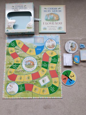 Guess How Much I Love You Board Game, Book and DVD