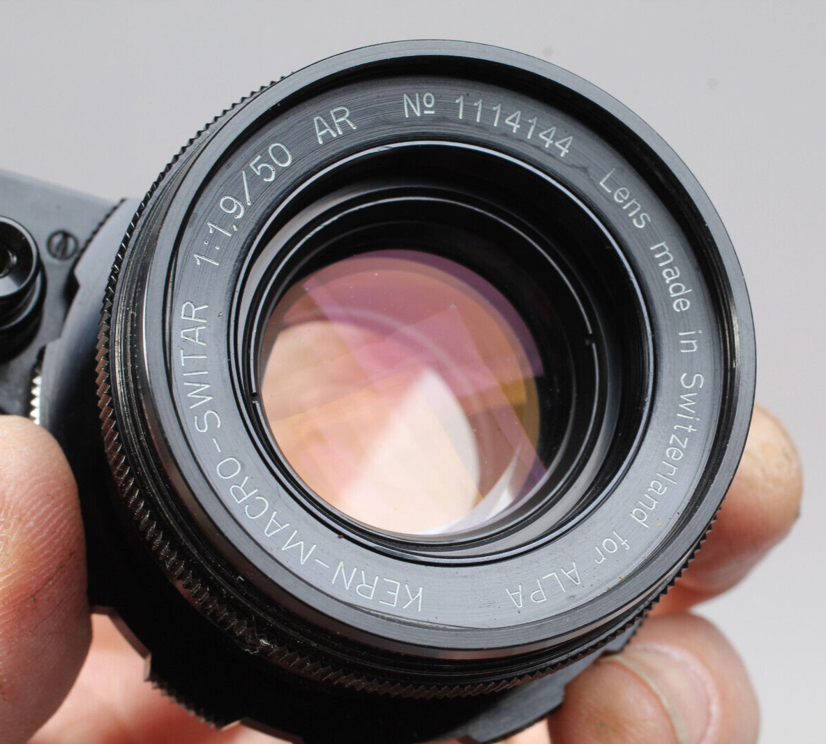 ALPA 11si 35mm CAMERA W KERN MACRO SWITAR 50MM F/1.9 LENS ALPA 11si 35mm CAMERA W KERN MACRO SWITAR 50MM F/1.9 LENS