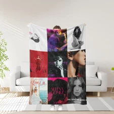 Throw Blanket Selena Gomez Thin Bed Couch Birthday present