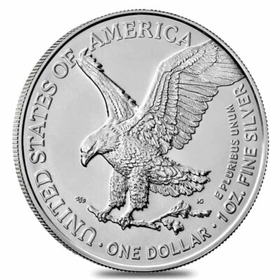 2023 American 1 oz .999 Fine Silver Eagle $1 Coin BU - In Stock | eBay