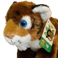 Wild Republic Blue Eye Tiger Stuffed Animal 8" Baby Cuddlekins 10850 Plush Toy