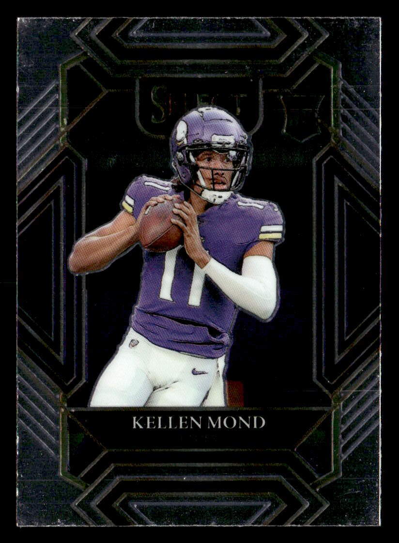 Kellen Mond 2021 Panini Select Rookie Card #264 Minnesota Vikings