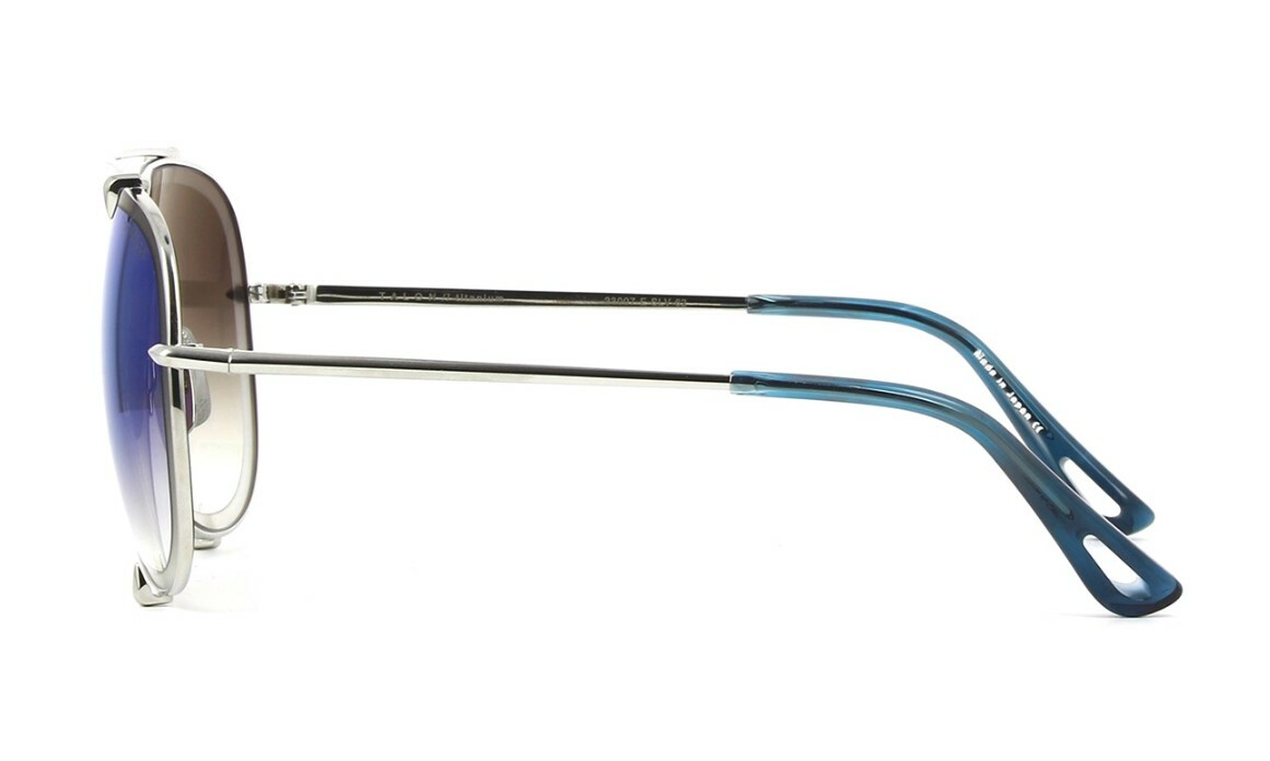 Dita TALON Silver/Soft Blue Dark Grey Shaded Mirrored (E  display picture 3